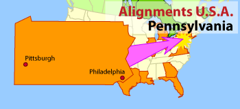 Image of state of Pennsylvania United States