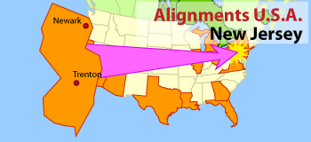 Image of state of New Jersey United States